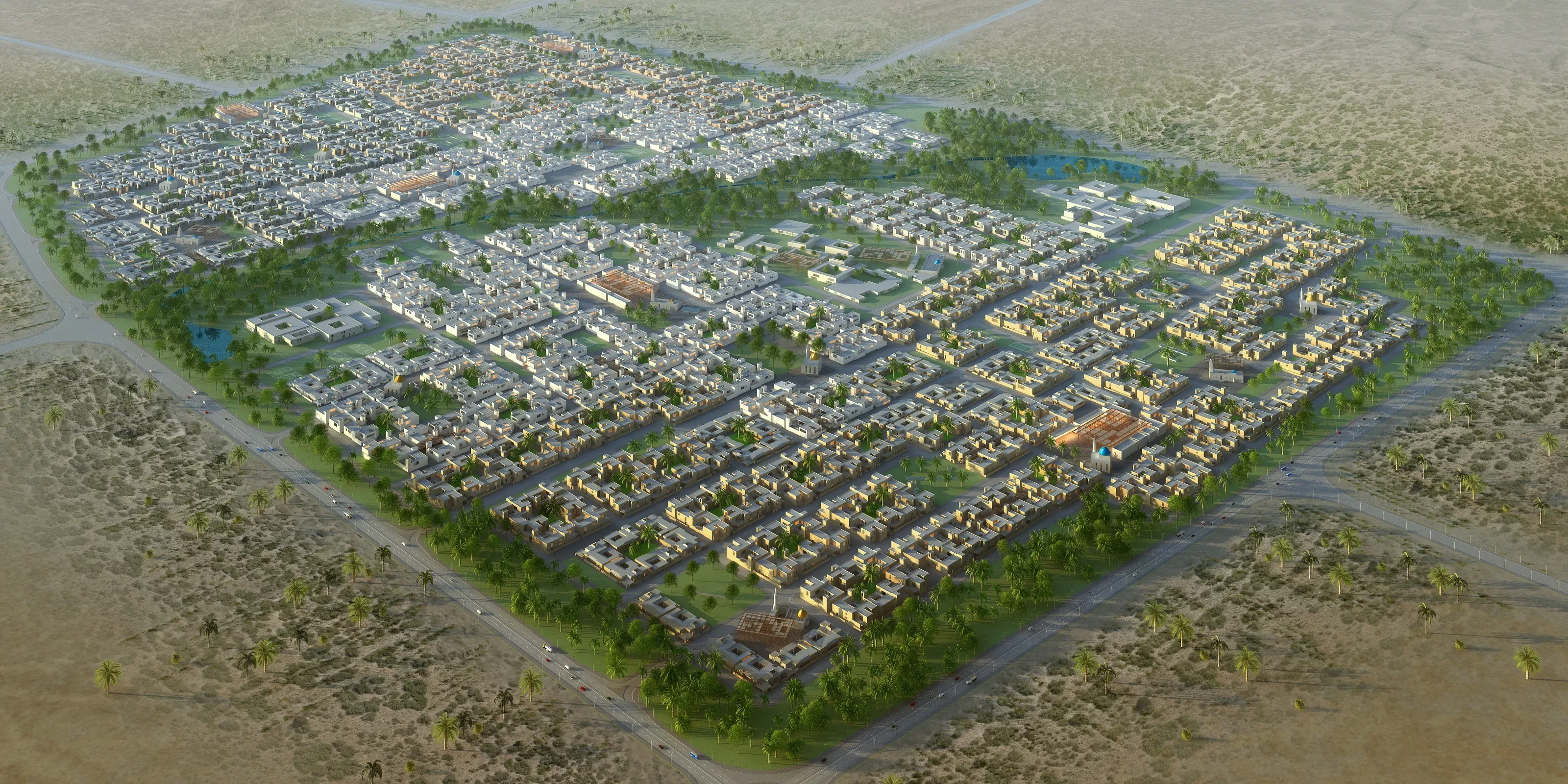 Sharjah Housing Master Plan  |  Shape Architecture